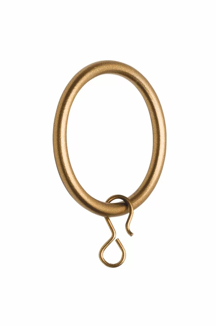 Gardintillbehör*Jotex Gardinringar 10-pack Matt guld