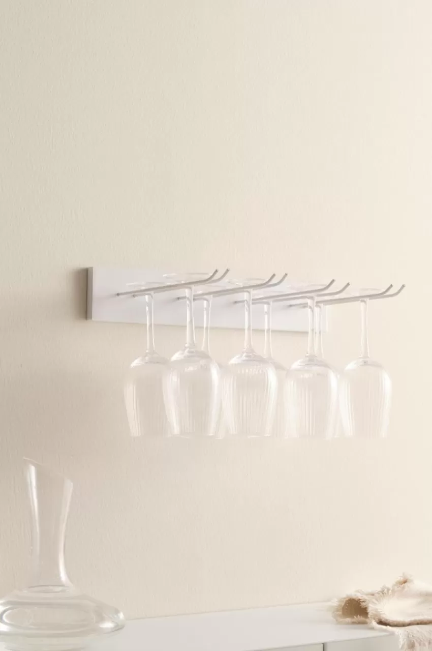 Kökstillbehör*Jotex GIANNI Vinglashållare - Bredd 44 Cm Vit