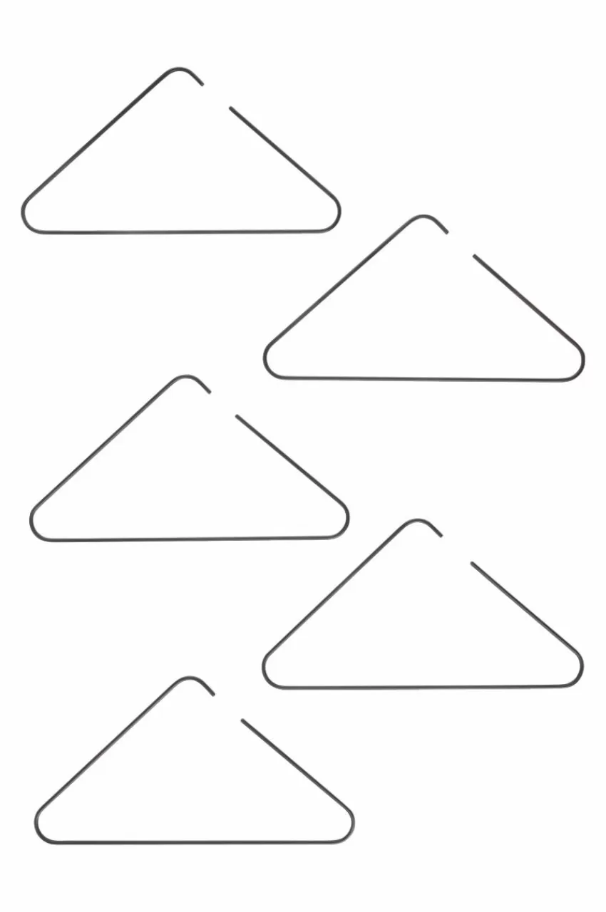 Hallmöbler*Jotex GLAZE 5-pack Galgar Svart