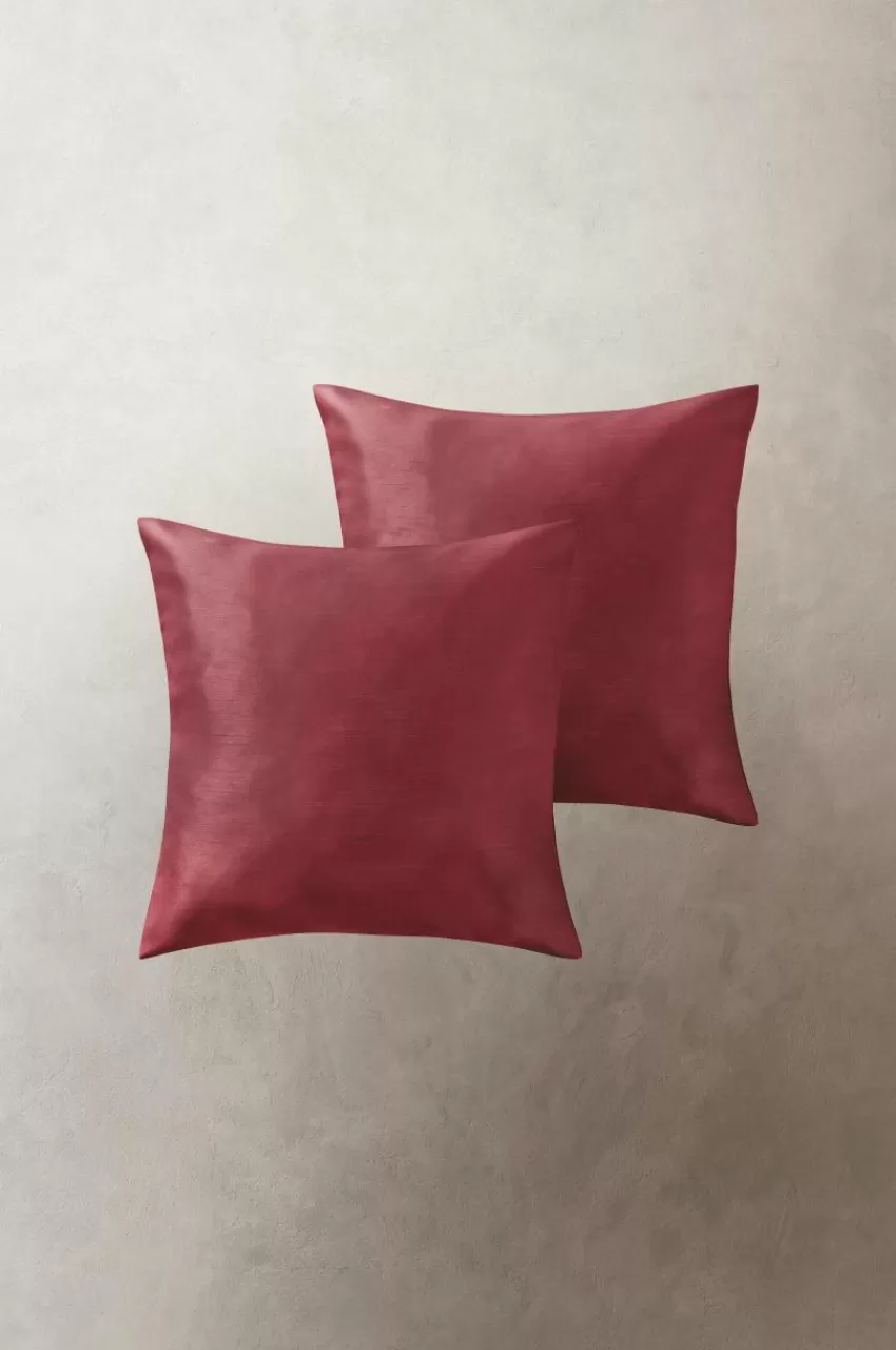 Prydnadskuddar & Fodral | Julkuddar & Julplädar*Jotex GRACIE Kuddfodral 2-pack 50x50 Cm Vinröd