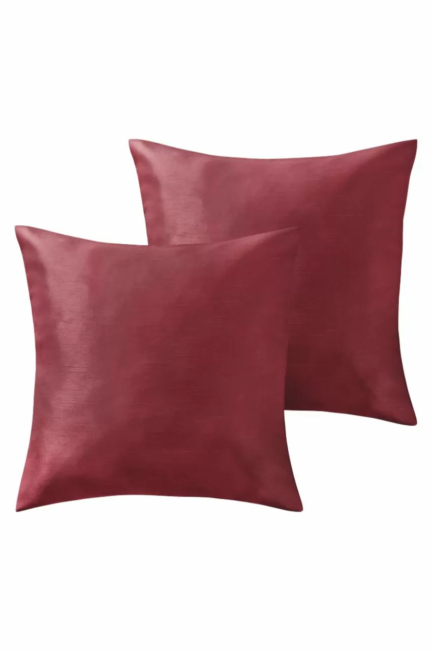 Prydnadskuddar & Fodral | Julkuddar & Julplädar*Jotex GRACIE Kuddfodral 2-pack 50x50 Cm Vinröd