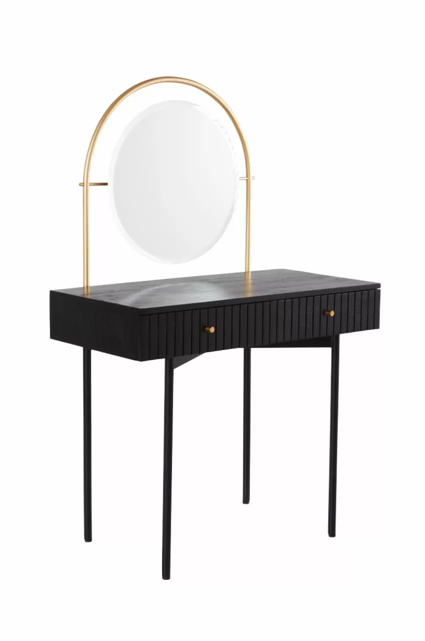Skrivbord | Bord*Jotex GRENELLE Sminkbord 46x90 Cm Svart