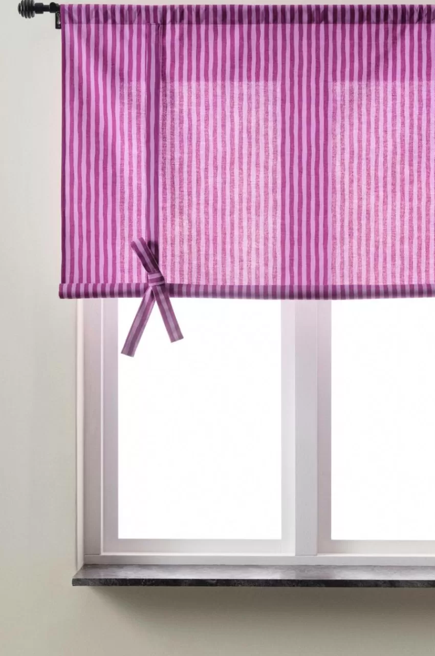 Hissgardiner*Jotex HANNA Roll Up-gardin Lila/ljuslila