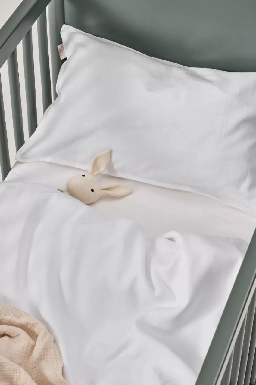 Barnsängkläder*Jotex HANNAH MINI Påslakanset Spjälsäng Vit