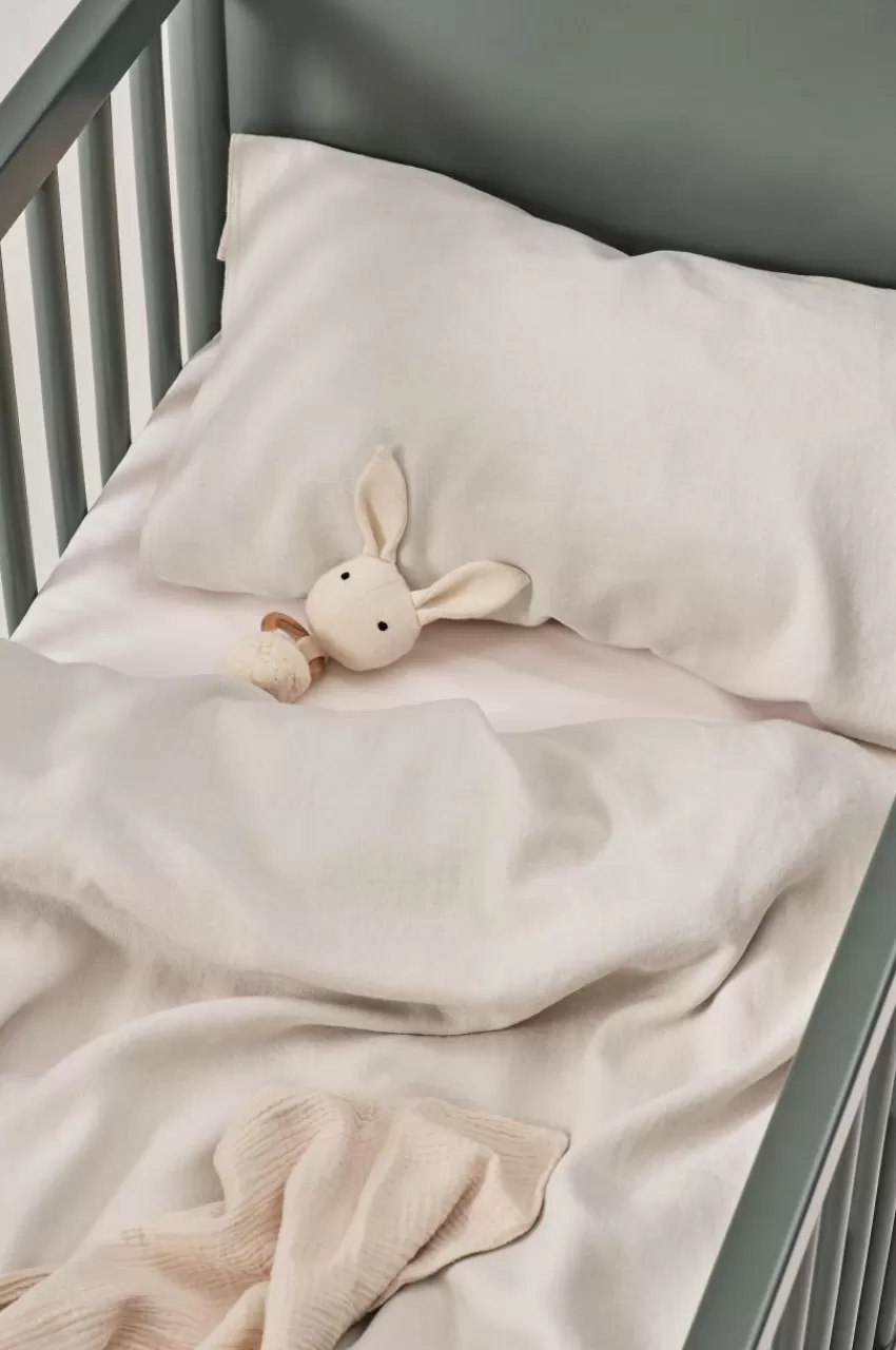 Barnsängkläder*Jotex HANNAH MINI Påslakanset Spjälsäng Linnebeige