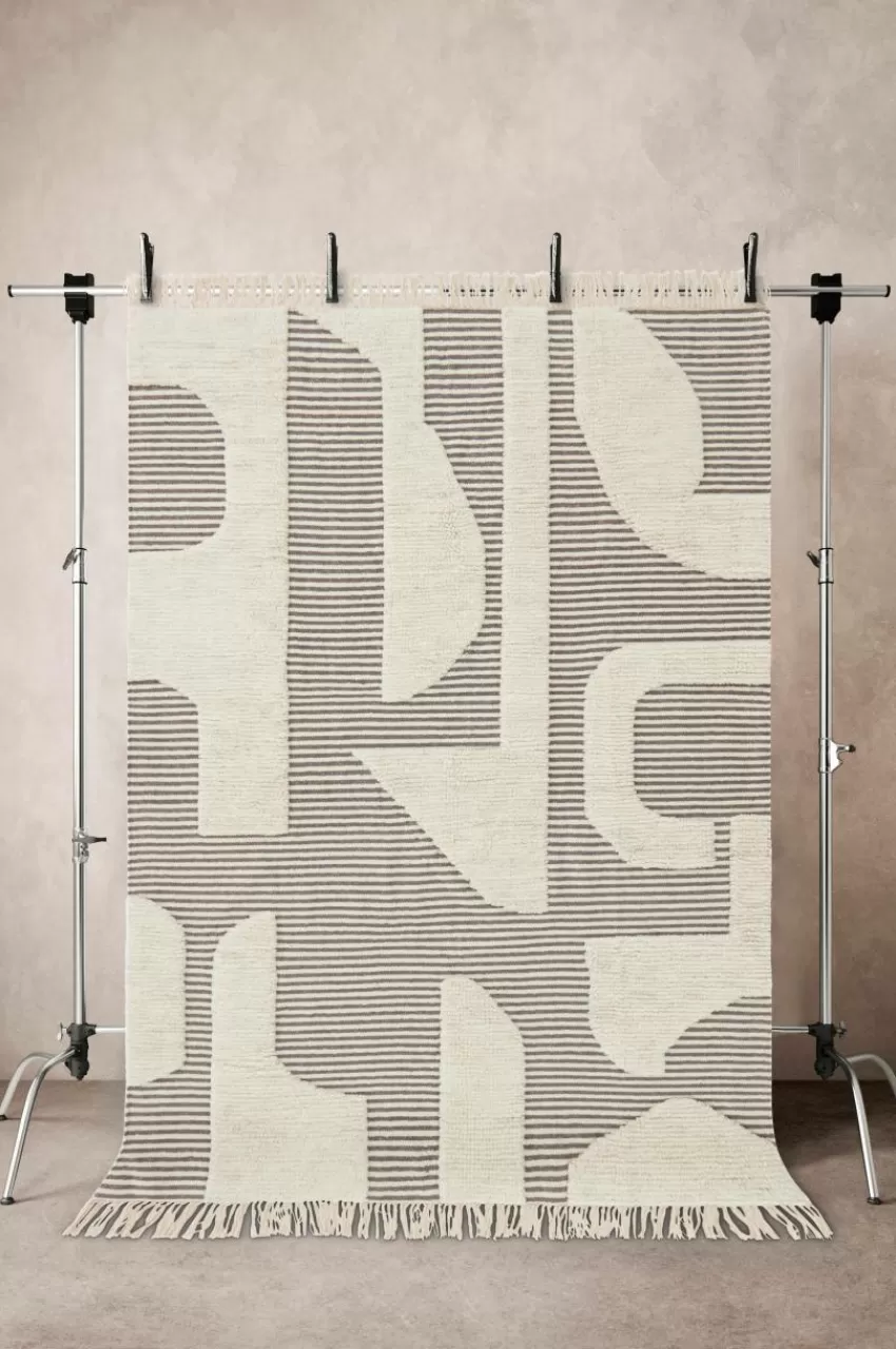 Ullmattor*Jotex HASSANE Ullmatta 170x230 Cm Grå/naturvit