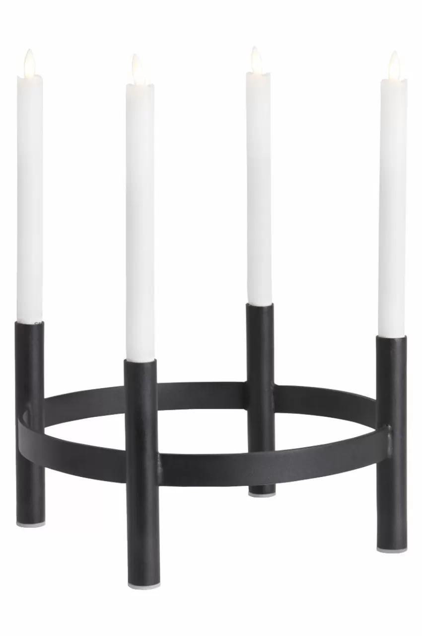 Ljusstakar | Juldekoration*Jotex HENRY Ljusstake Svart