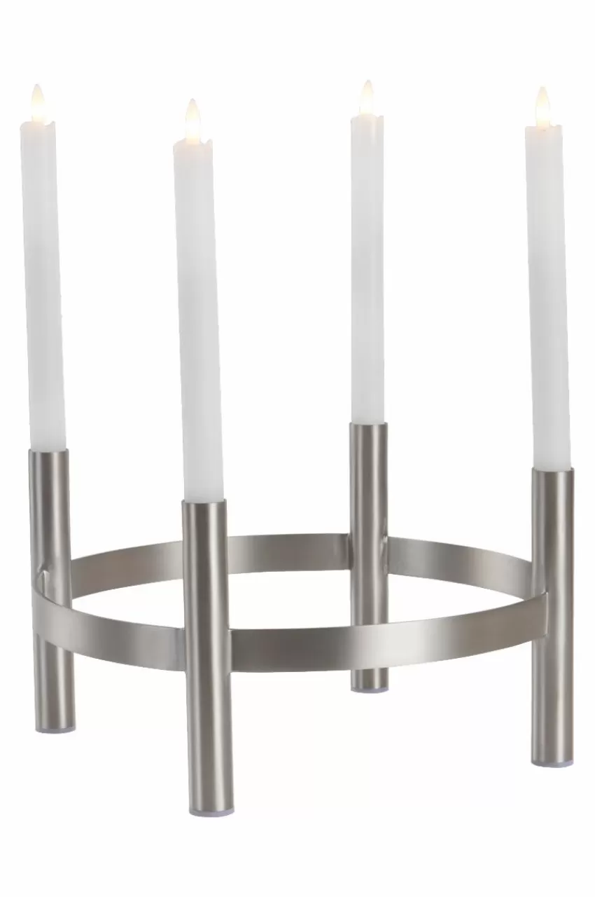 Ljusstakar | Juldekoration*Jotex HENRY Ljusstake Silver