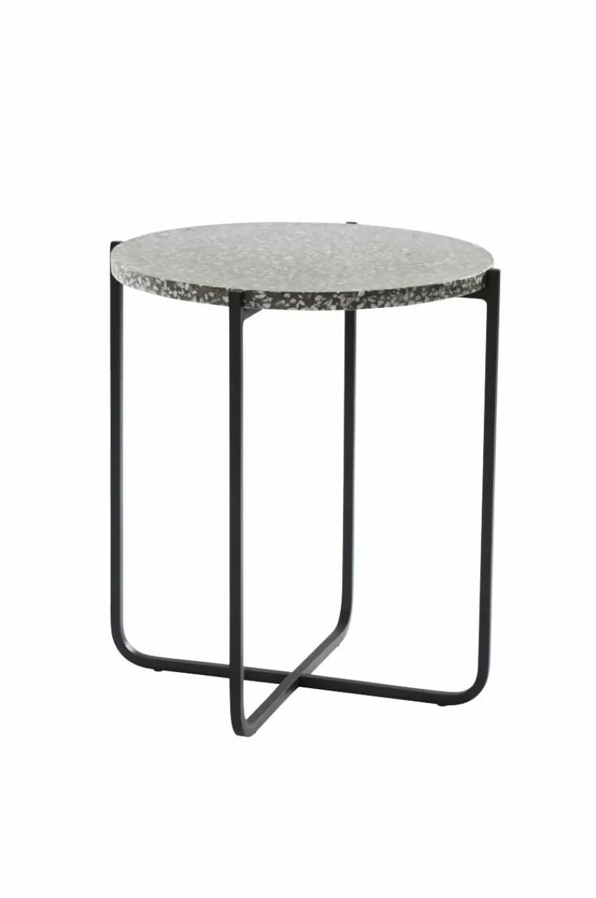 Bord*Jotex HEYWOOD Sidobord ø 42 Cm Grå