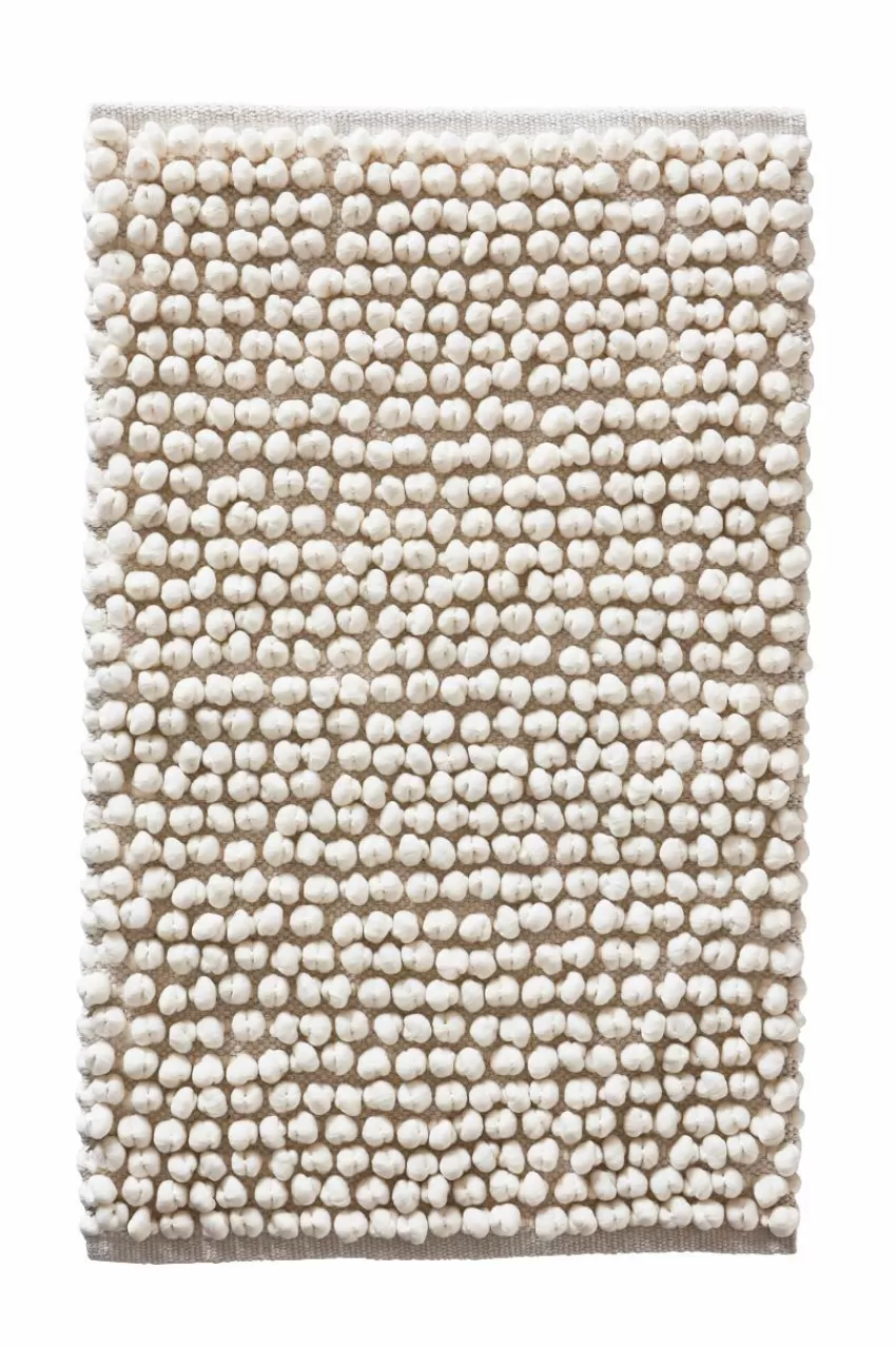 Badrumsmattor | Badrumsmattor*Jotex HILLS Badrumsmatta 80x120 Cm Vit