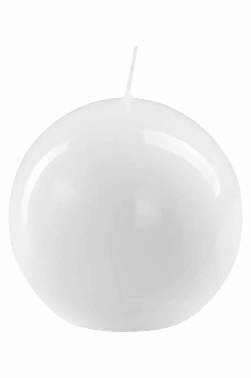 Ljus | Juldekoration*Jotex HILTON LACK Kulljus ø 10 Cm Vit