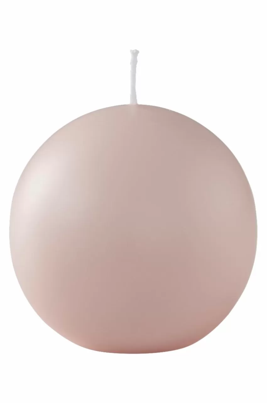 Ljus | Juldekoration*Jotex HILTON MATT Kulljus ø 10 Cm Dimrosa