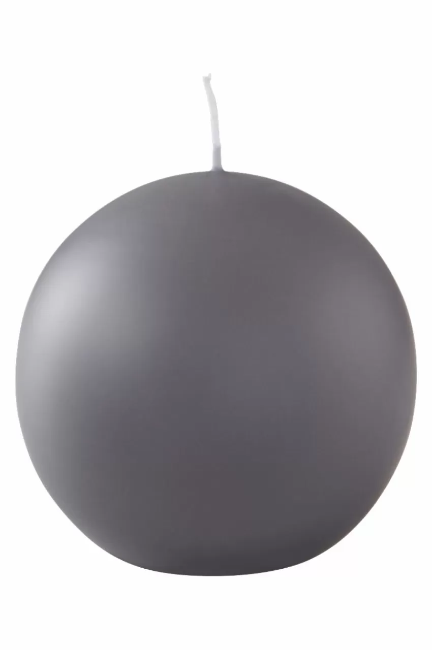 Ljus*Jotex HILTON MATT Kulljus ø 8 Cm Grå
