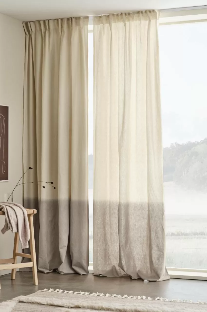 Multifunktionsgardiner*Jotex HOMBRE Multifunktionsgardin 2-pack Beige
