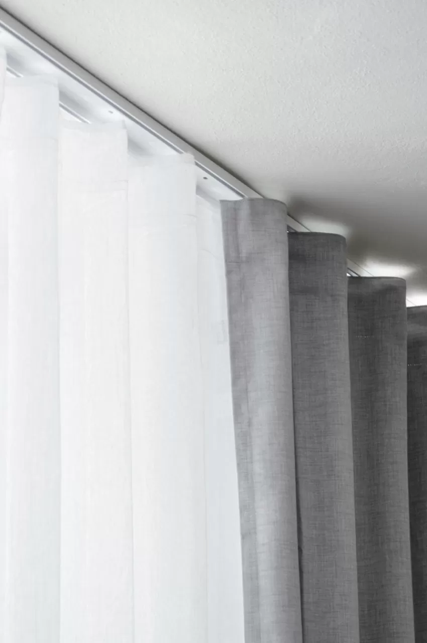 Gardinskenor*Jotex Hotellskena 200 Cm Vit
