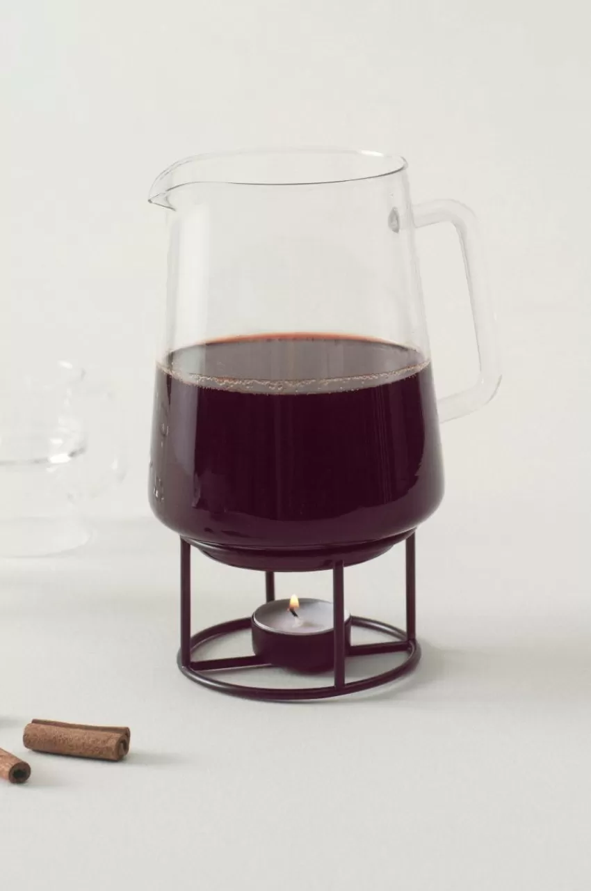 Juldukning | Glas*Jotex ILSE Glöggkaraff Transparent/svart