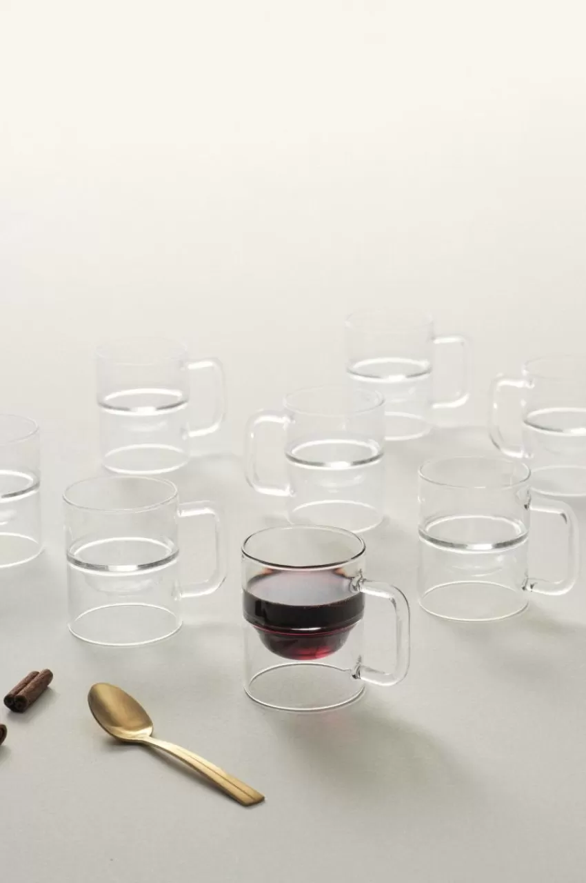Koppar & Muggar | Juldukning*Jotex ILSE Glöggmugg 8-pack Transparent