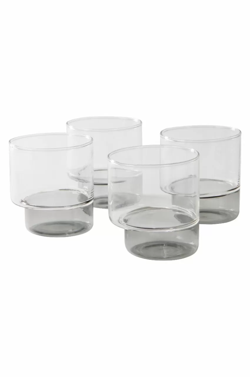 Juldukning | Glas*Jotex IMKE Glas 4-pack Transparent/grå