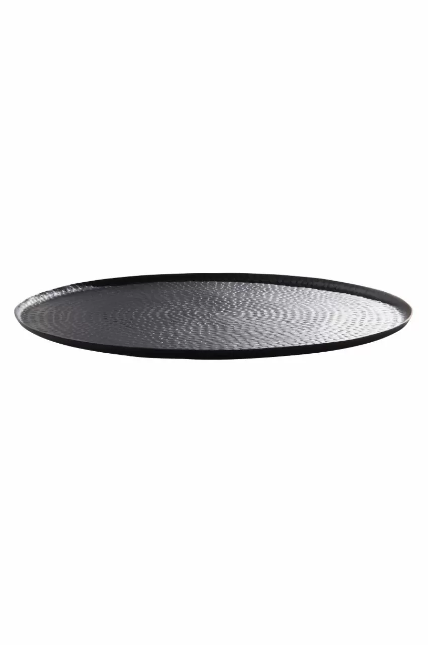 Brickor & Serveringsfat*Jotex INALI Bricka ø 50 Cm Svart