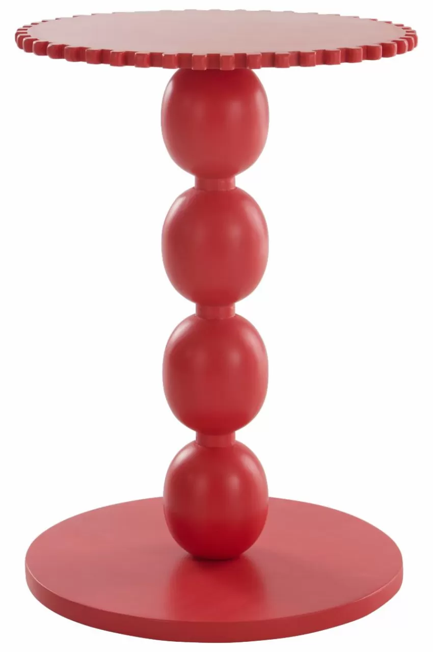 Bord*Jotex IVES Sidobord ø 44 Cm Röd