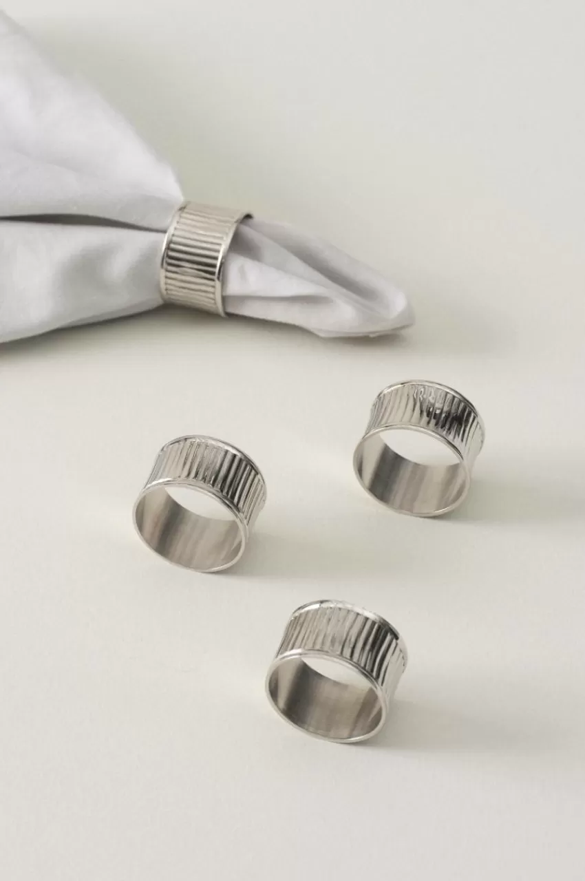 Kökstillbehör*Jotex JADE Servettring 4-pack Silver