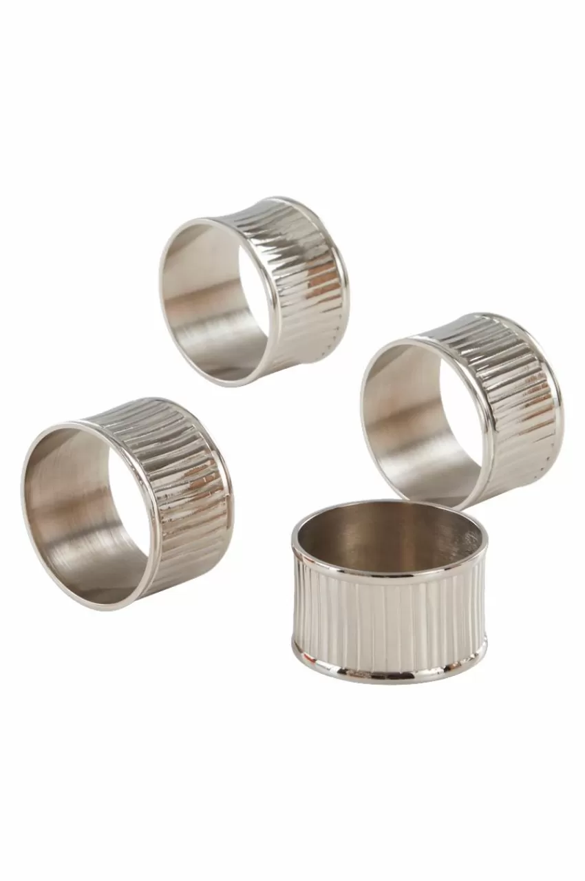 Kökstillbehör*Jotex JADE Servettring 4-pack Silver