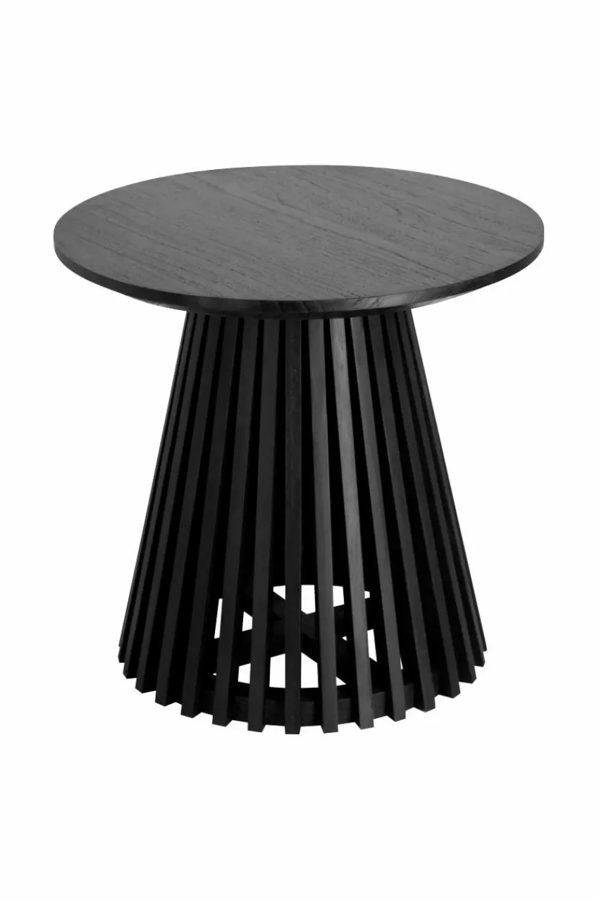 Bord*Jotex JEANETTE Sidobord ø 50 Cm Svart
