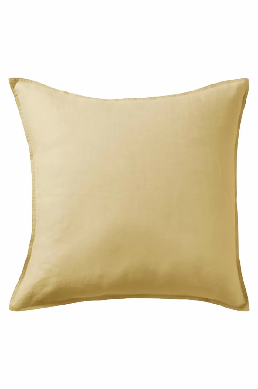Prydnadskuddar & Fodral*Jotex JONIE Kuddfodral I Linne 50x50 Cm Gul