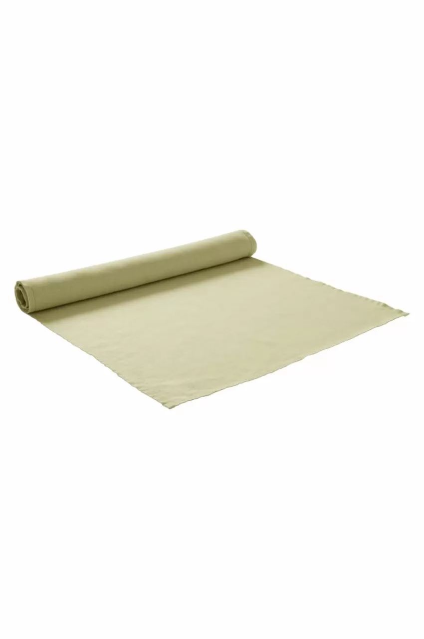 Bordslöpare*Jotex JONIE Linnelöpare Grönbeige
