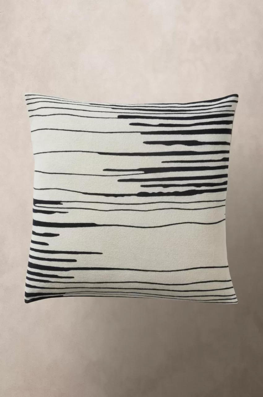Prydnadskuddar & Fodral*Jotex KACE Kuddfodral 50x50 Cm Naturvit /svart