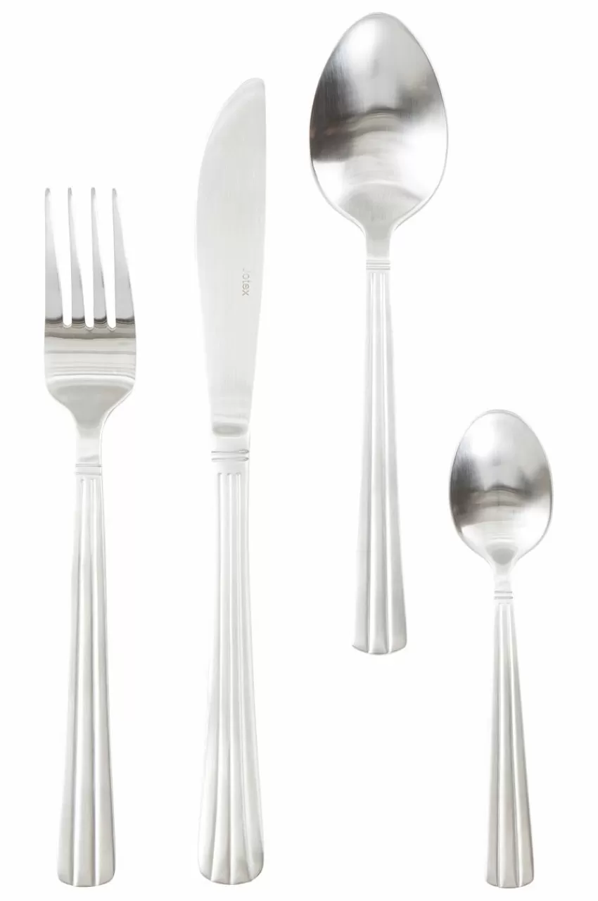 Bestick*Jotex KAIYA Bestickset 16 Delar Matt silver