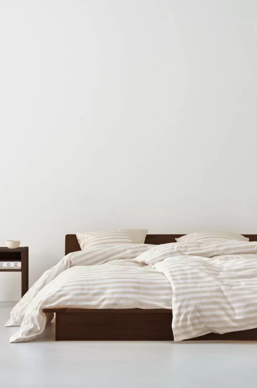Påslakanset*Jotex KAYO Påslakanset Enkelsäng Beige/vit
