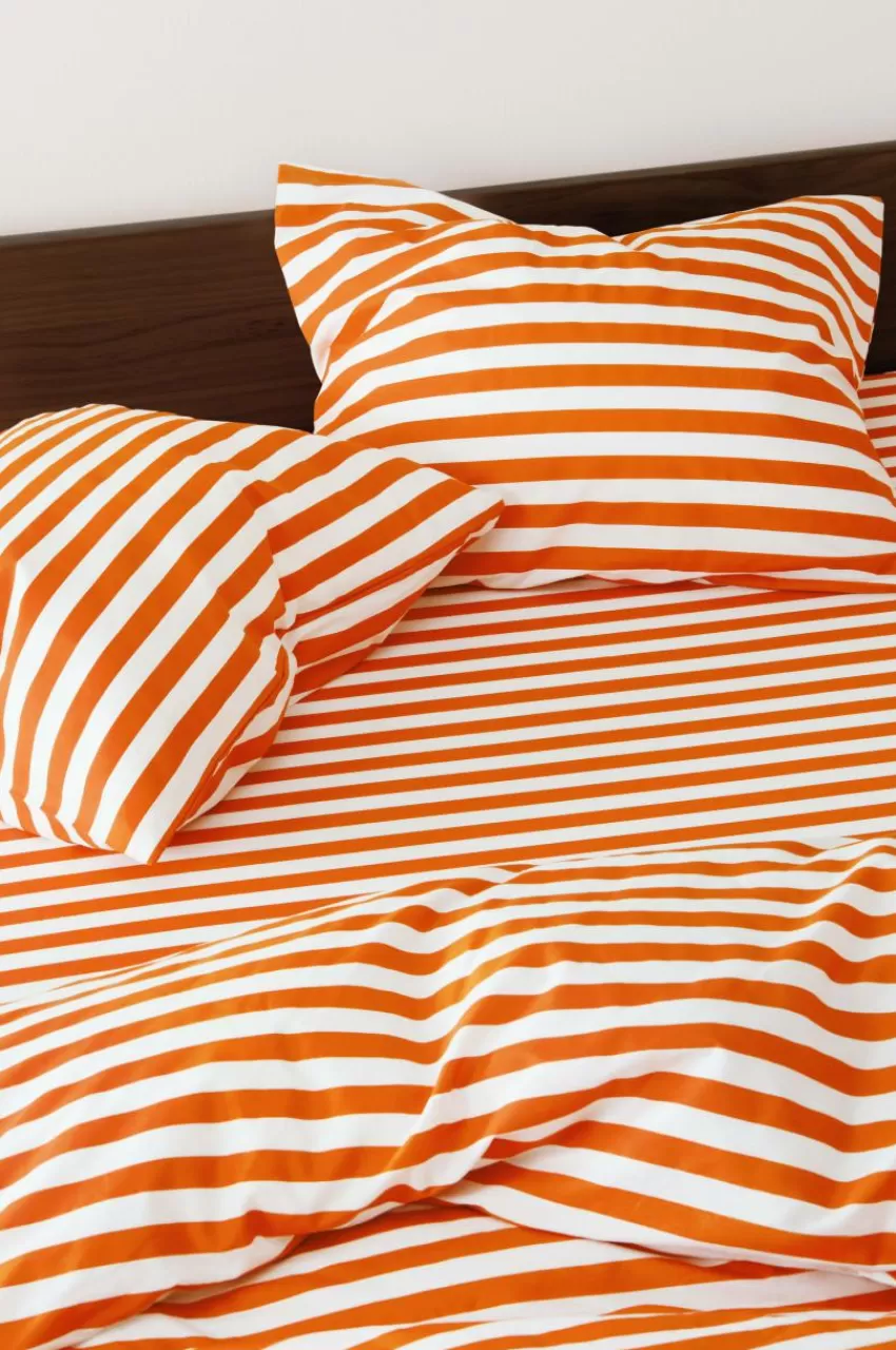 Örngott*Jotex KAYO örngott 2-pack 60x50 Cm Orange/vit