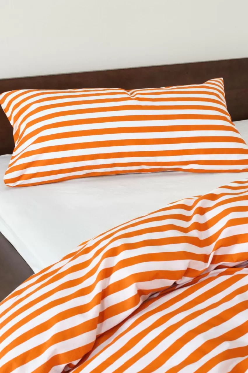 Örngott*Jotex KAYO örngott 90x50 Cm Orange/vit