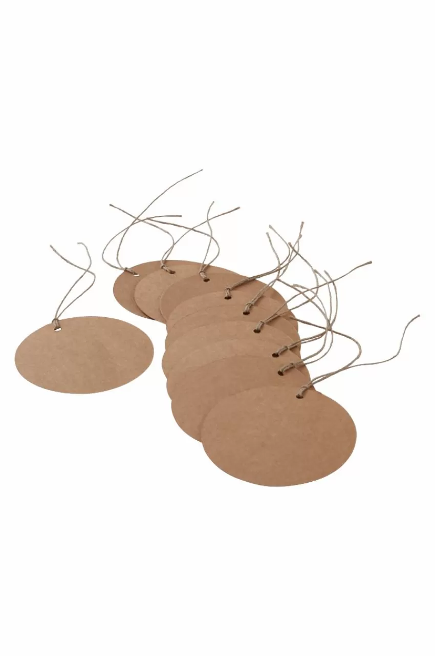 Presentpapper & Snöre | Juldekoration*Jotex ÅKE Etiketter 10-pack Brun