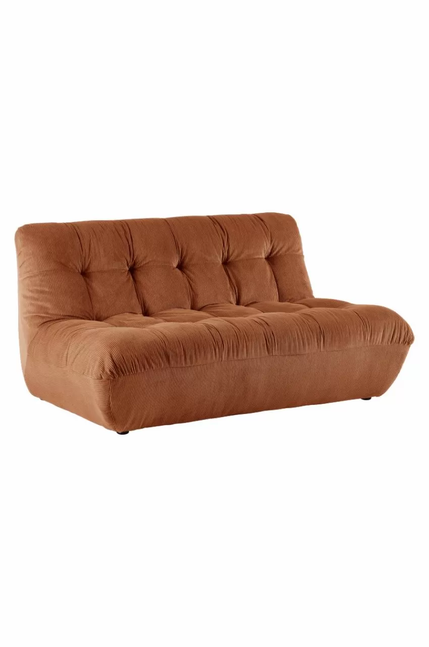 Soffor | Barnmöbler*Jotex KELSO Soffa 2-sits Kanelbrun
