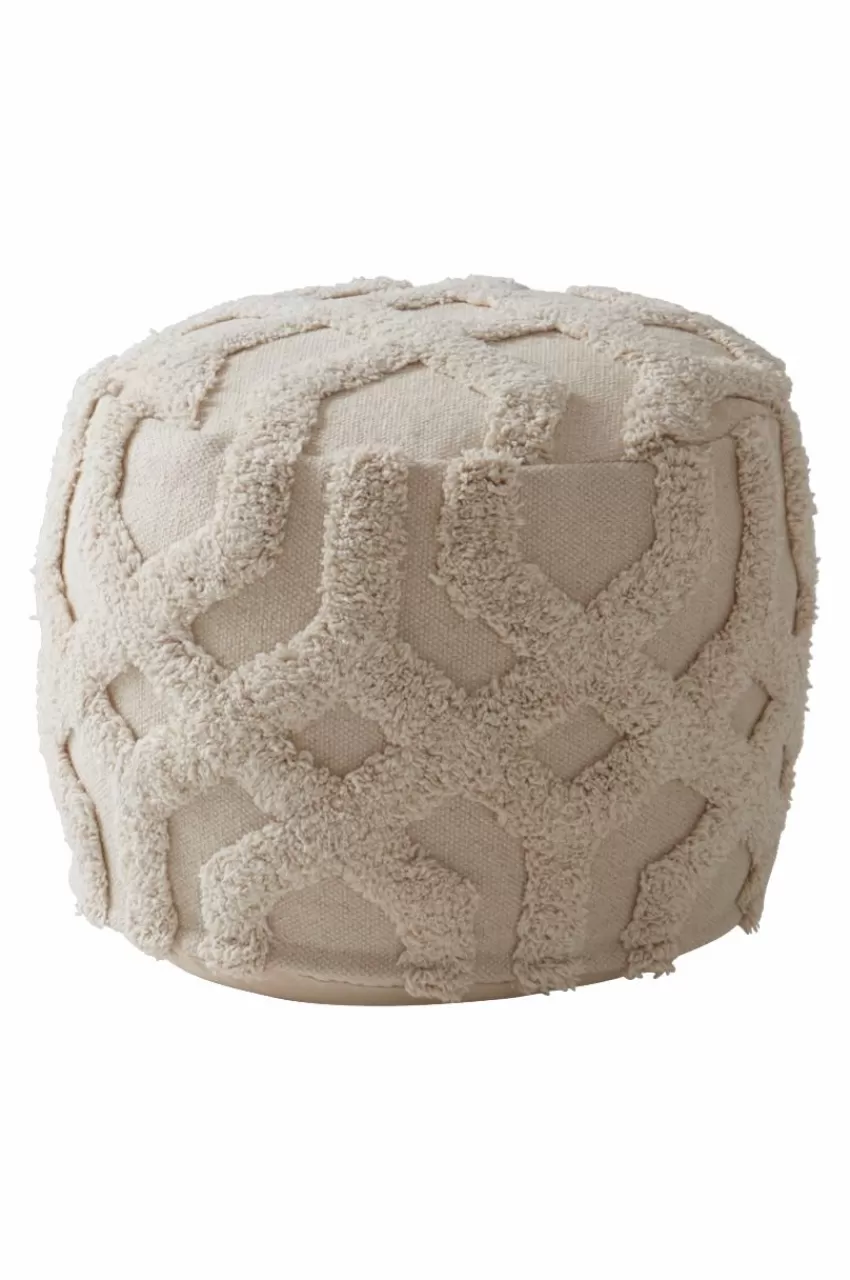Sittpuffar*Jotex KERALA Sittpuff ø 40 Cm Natur