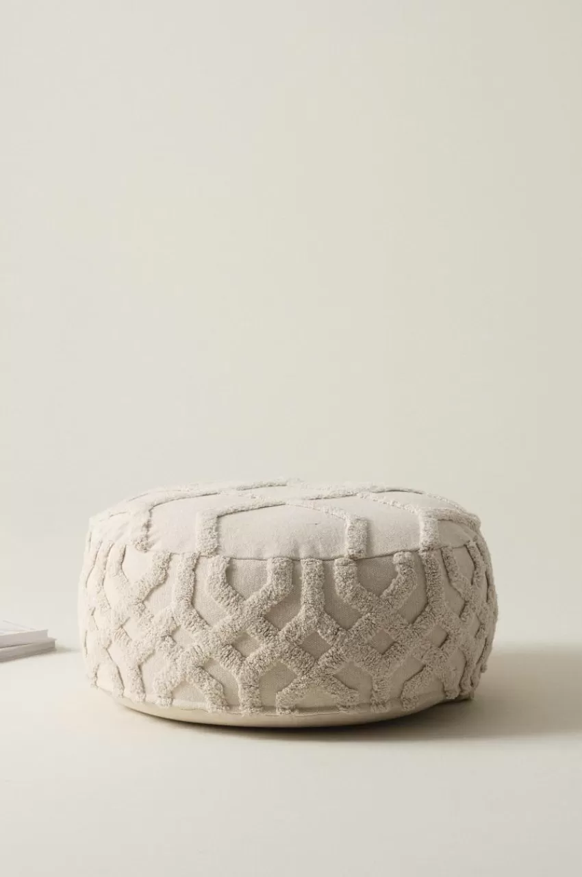Sittpuffar*Jotex KERALA Sittpuff ø 80 Cm Natur