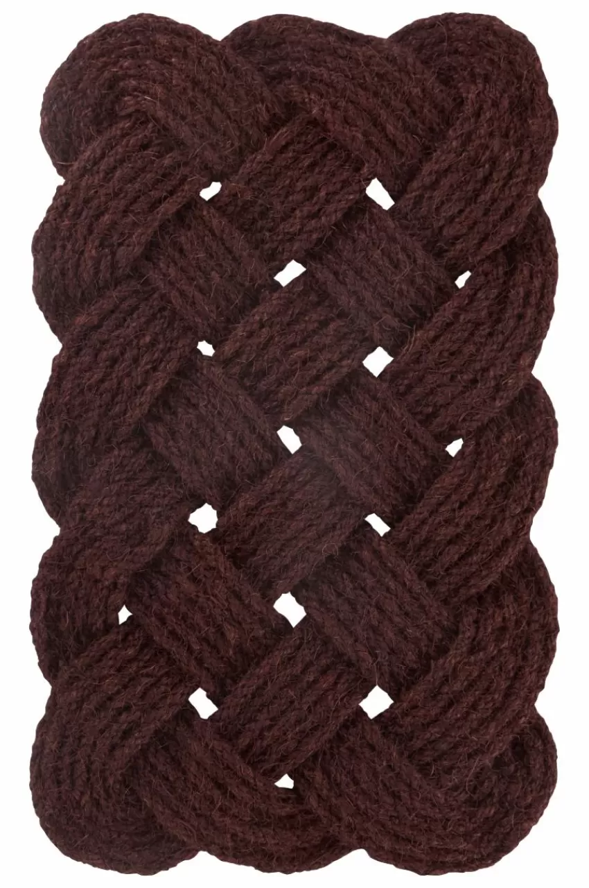 Jutemattor | Dörrmattor*Jotex KNOT Dörrmatta Brun