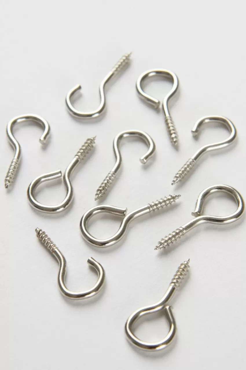 Gardintillbehör*Jotex Krok Och ögla 5-pack Nickel
