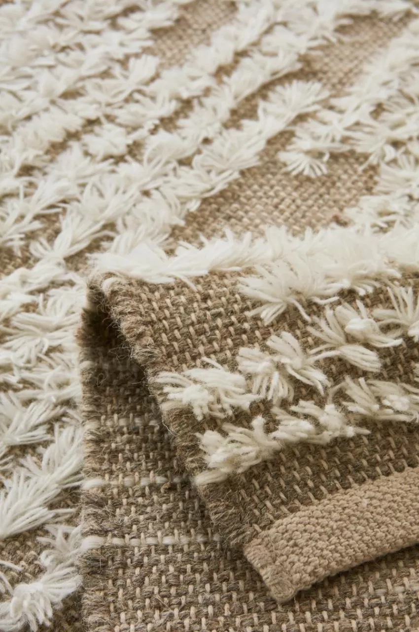 Ullmattor*Jotex KUM PEDI Ullmatta 200x300 Cm Naturvit/beige