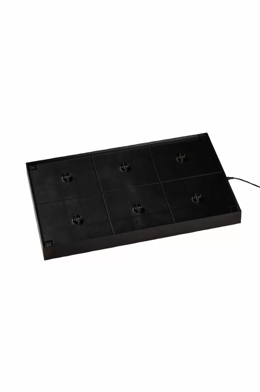 Lamptillbehör*Jotex Laddplatta USB Höjd 4 Cm Svart