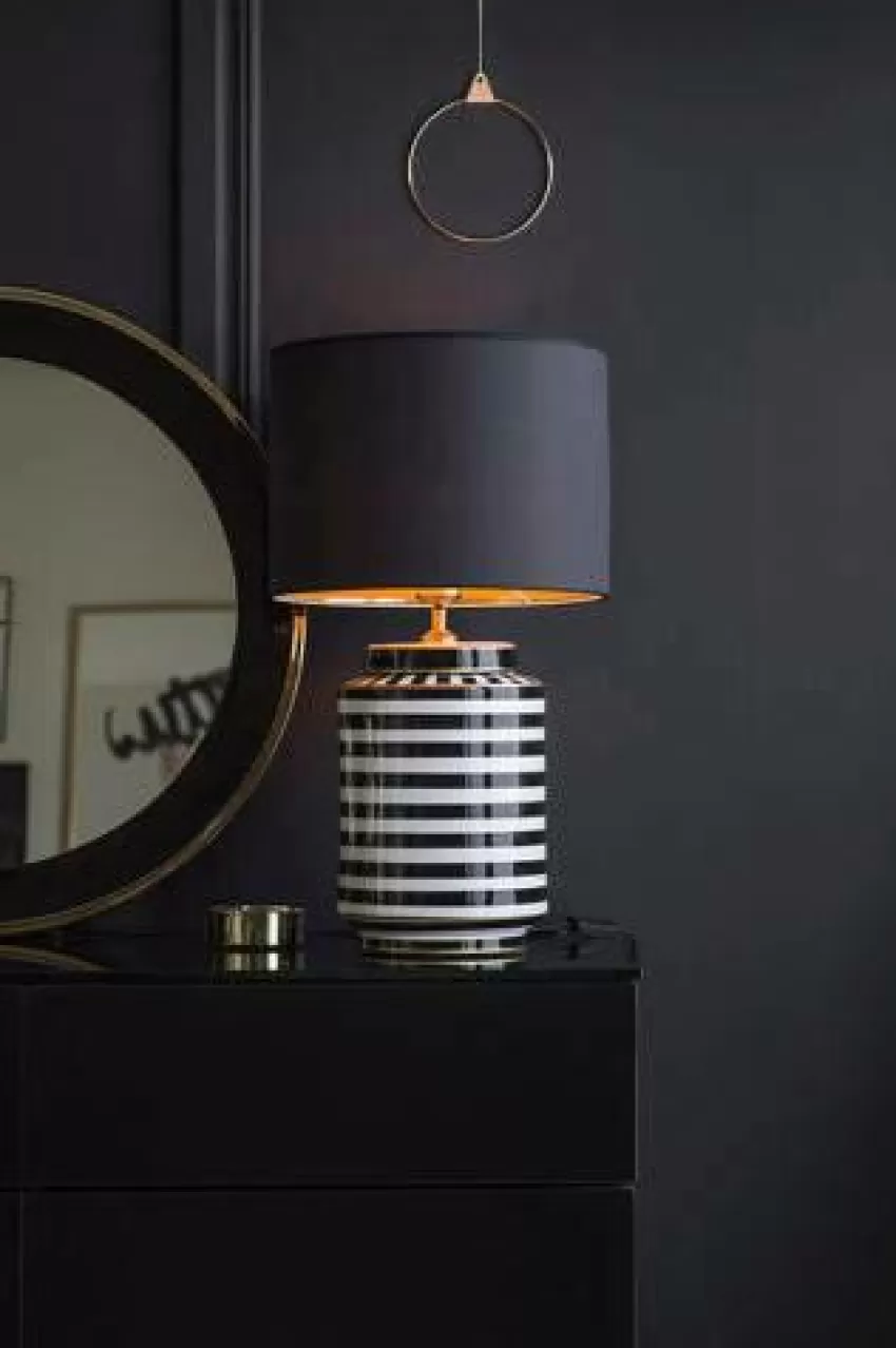 Lamptillbehör*Jotex Lampfot Gatsby 43 Cm Svart