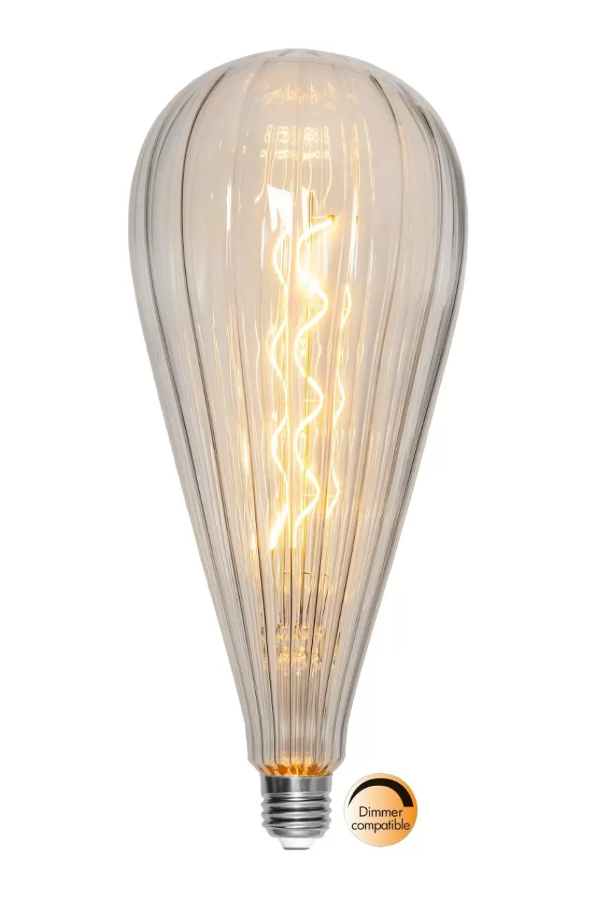 Ljuskällor*Jotex LED E27 P125 Linje Klar Glas
