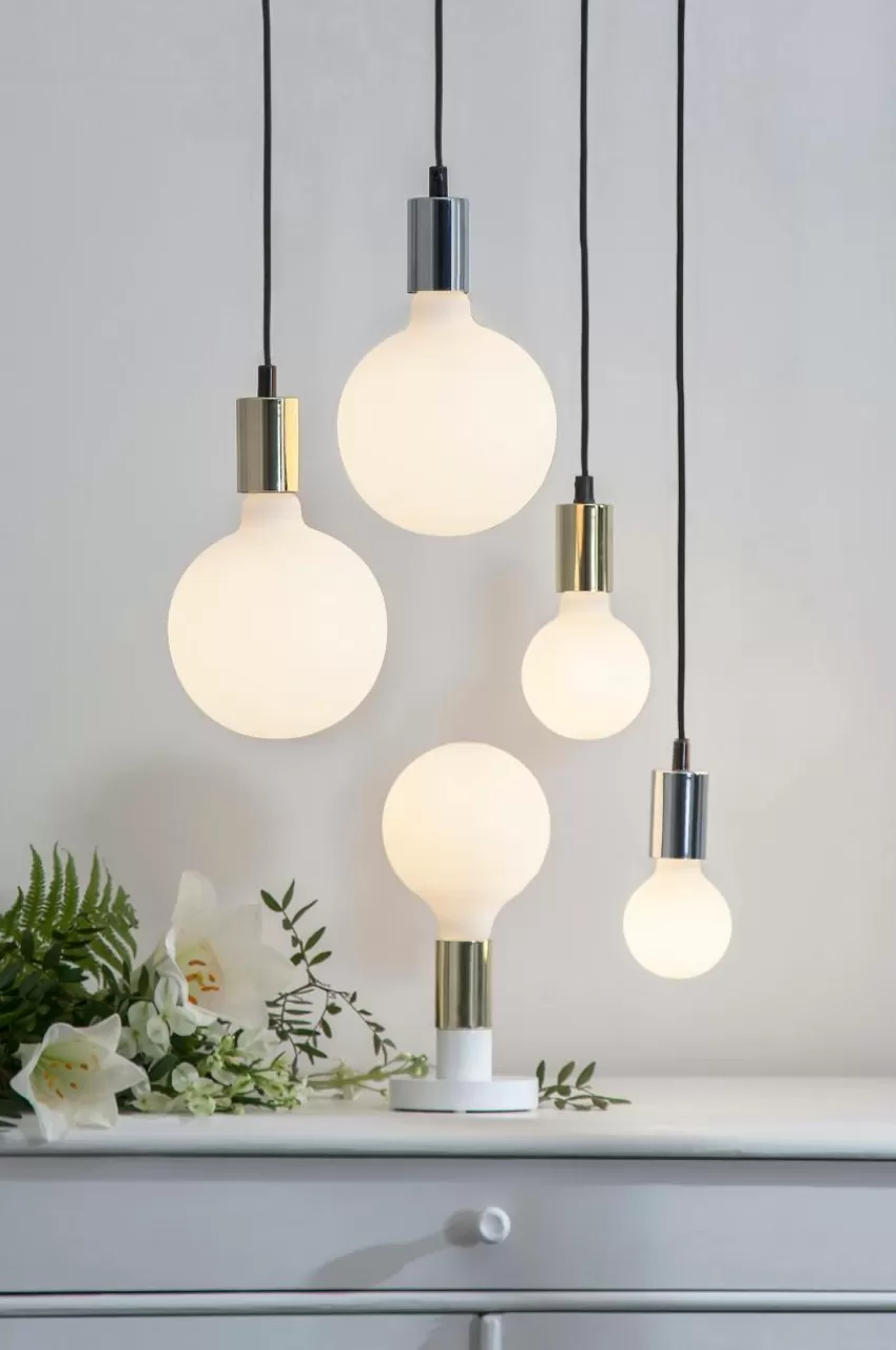 Ljuskällor*Jotex LED Ljuskälla E27 G95 Opaque Double Coating Vit