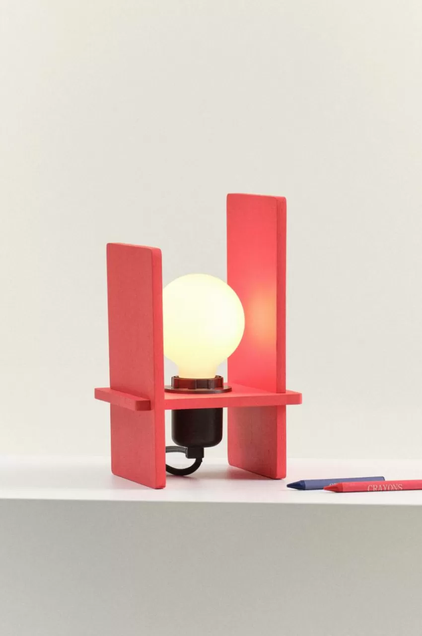 Barnlampor | Barnlampor*Jotex LEHO Bordslampa Röd