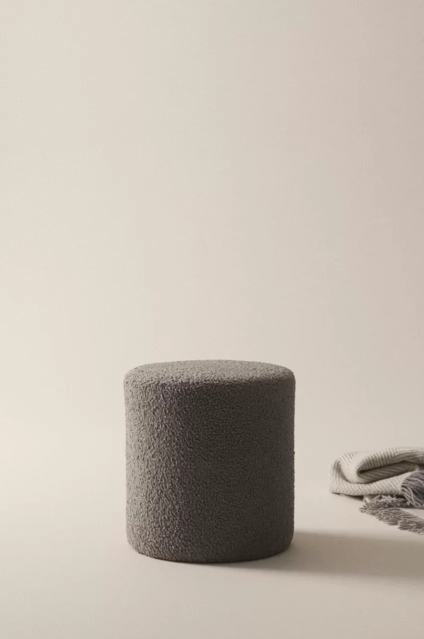 Sittpuffar*Jotex LEIDEN Sittpuff ø 40 Cm Grå