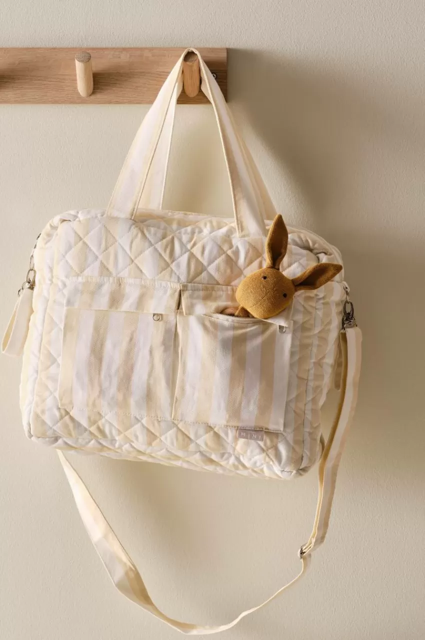 Barnsängkläder*Jotex LENI Skötväska Beige/vit