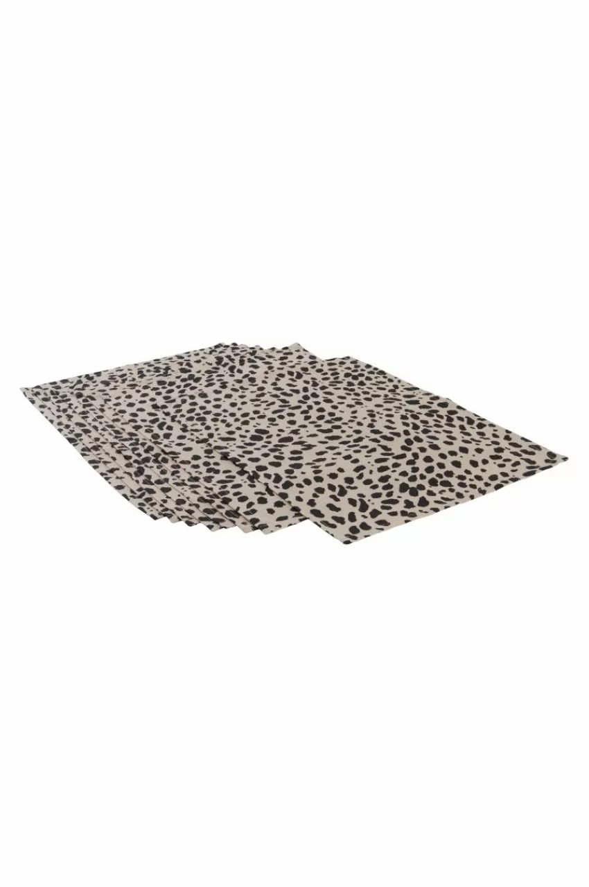 Bordstabletter*Jotex LEO Bordstablett 8-pack Beige/svart