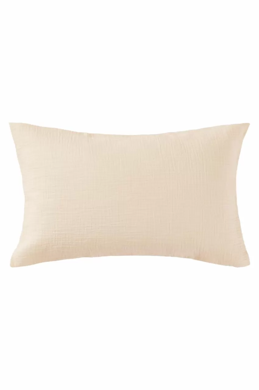 Barnsängkläder*Jotex LILIA MINI örngott 55x35 Cm - Ekologisk Linnebeige